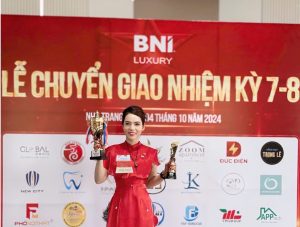 BÀ TRẦN KIM HƯƠNG ĐƯỢC BỔ NHIỆM LÀM CHỦ TỊCH BNI LUXURY