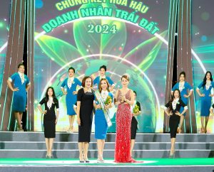 “TƯỜNG THÀNH NHAN SẮC” – Á HẬU TRẦN KIM HƯƠNG NGỌT NGÀO TRONG ĐÊM CHUNG KẾT MISS BUSINESS EARTH 2024