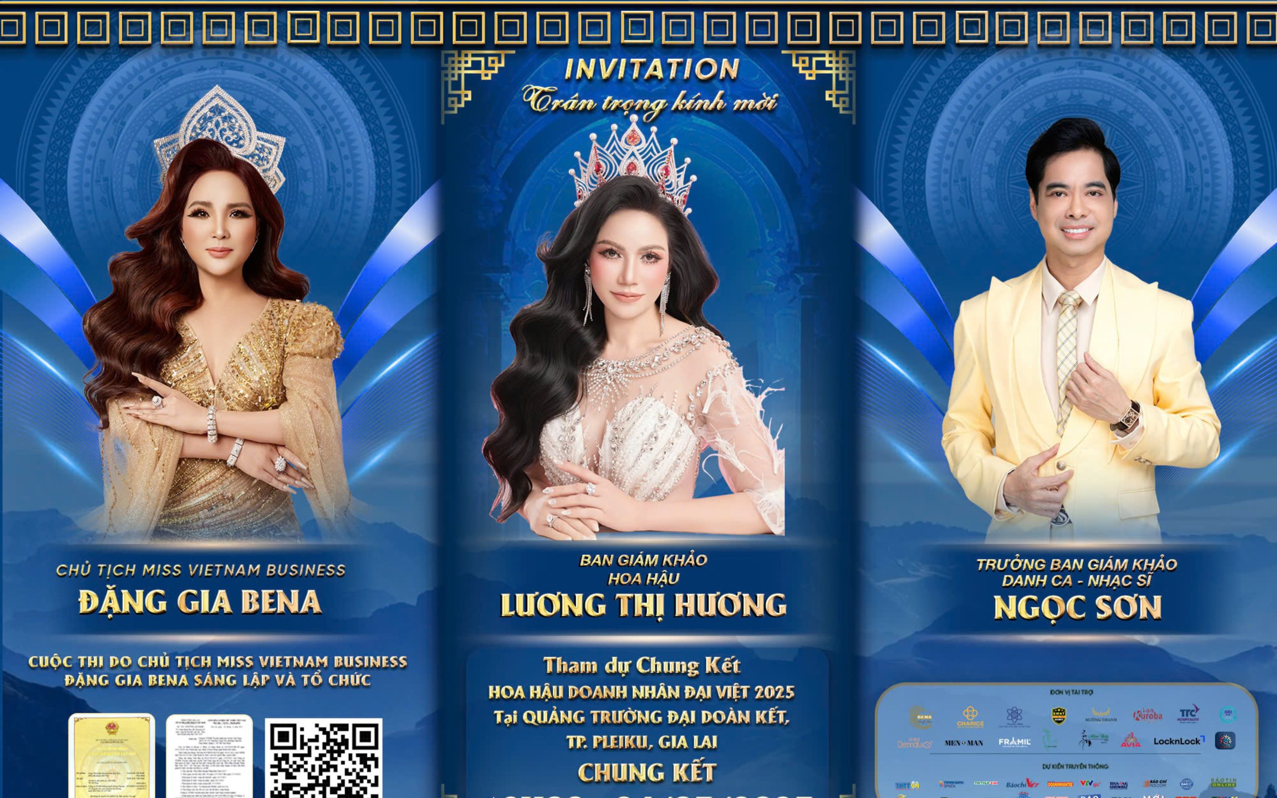 Hoa hậu Doanh nhân Toàn cầu 2025 Lương Thị Hương lần đầu cầm cân nảy mực tại sân chơi nhan sắc lớn