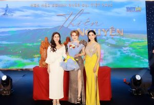Thí sinh Nguyễn Thị Kim Ngọc gây xúc động tại cuộc thi Hoa hậu Doanh nhân Đại Việt 2025
