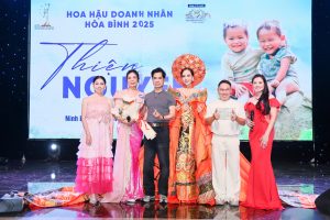 Người đẹp Tuyên Quang gây xúc động khi sở hữu Vedette “Trống đồng Đại Cồ Việt” vì cộng đồng