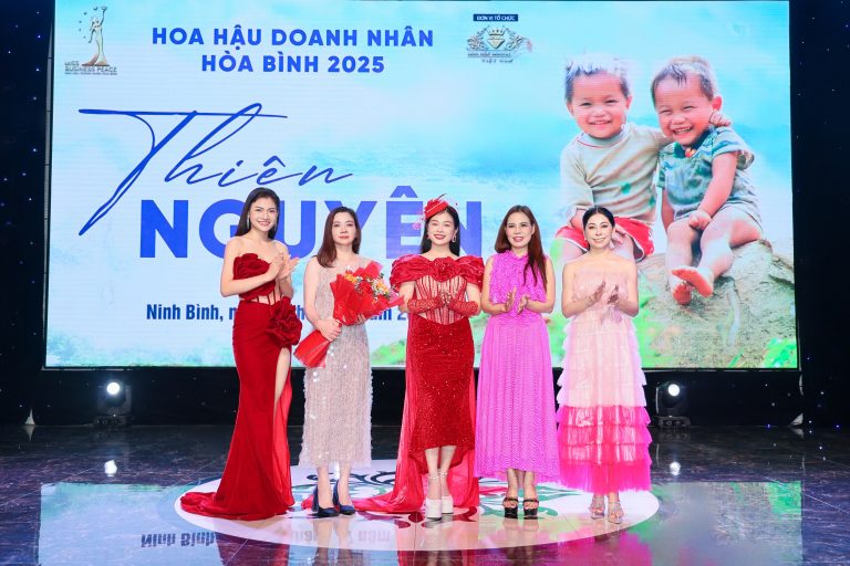 Trương Thị Lệ – Đóa hồng Hà thành mang trái tim thiện nguyện đến Gala Hoa hậu Doanh nhân Hòa bình 2025