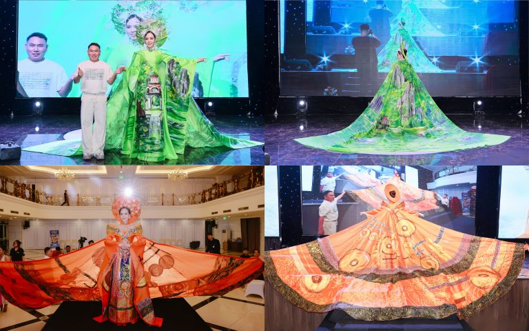 “Non nước Ninh Bình” & “Trống đồng Đại Cồ Việt” – Kiệt tác nghệ thuật của Tony Phạm nơi đất cố đô